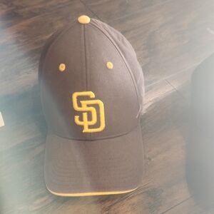 Gray and Yellow Baseball Cap